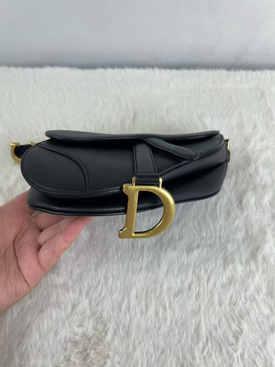 Dior - Saddle - Leather - Black - (mini)