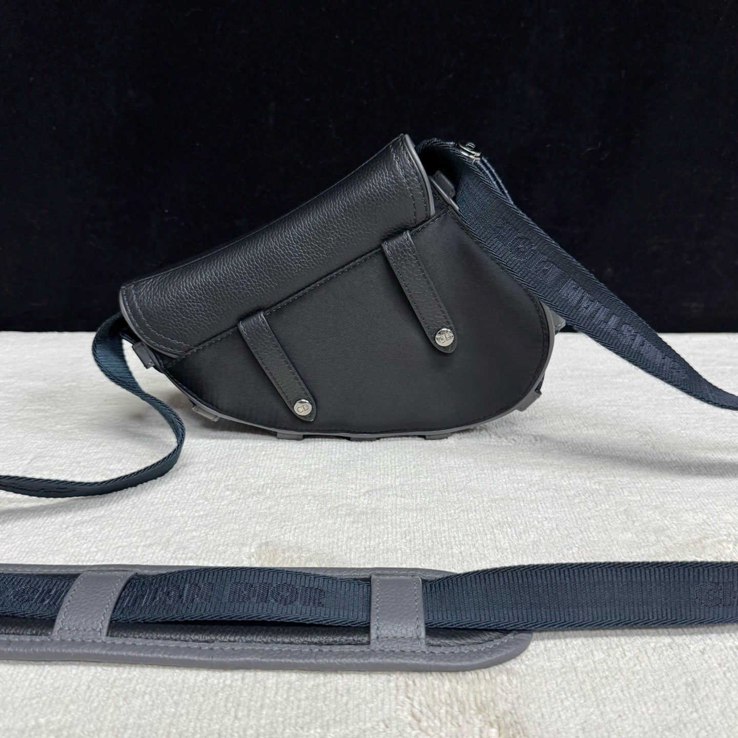 Dior - Saddle - Leather - Black - (mini)