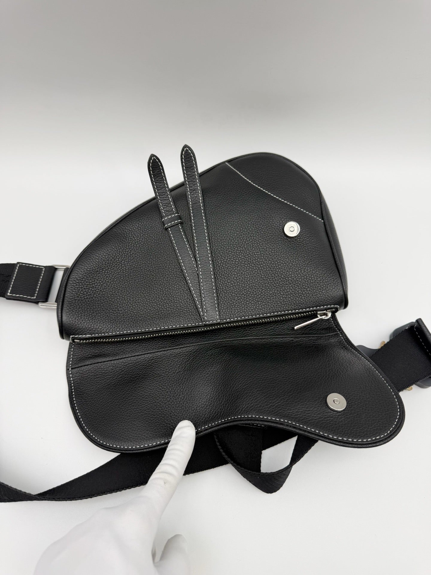 Dior - Saddle - Leather - Black - (mini)