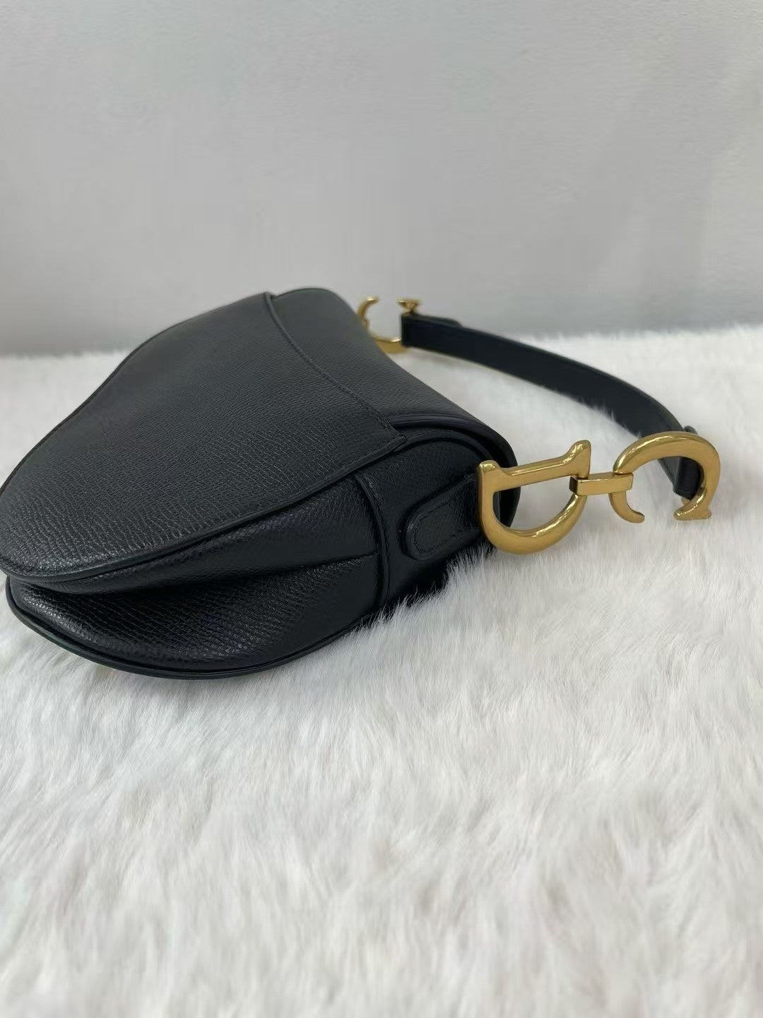 Dior - Saddle - Leather - Black - (mini)