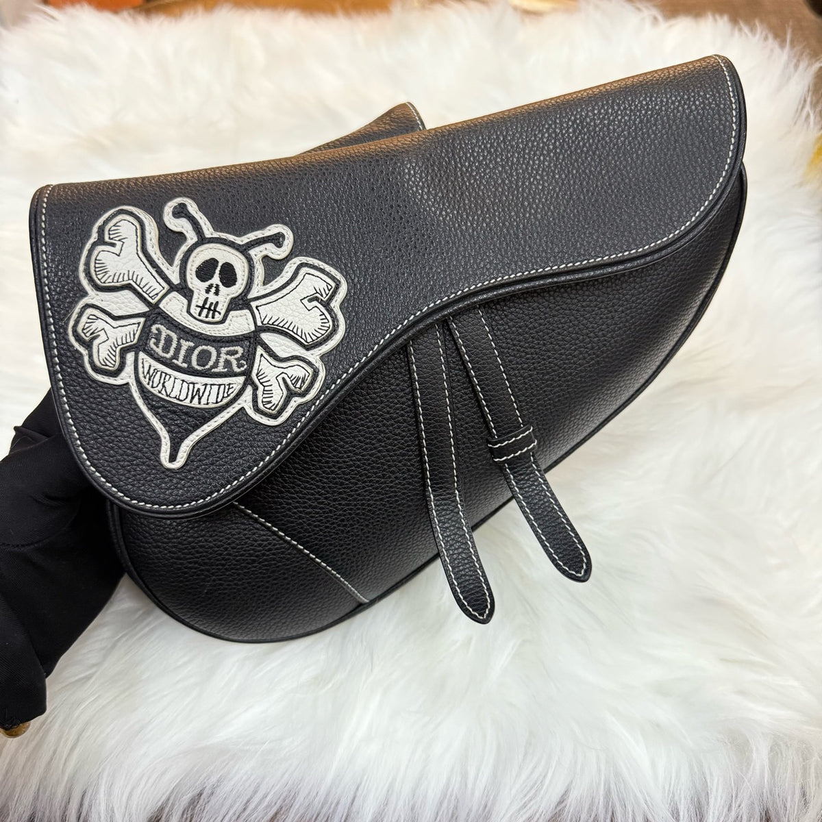 Dior - Saddle - Leather - Black - (small)