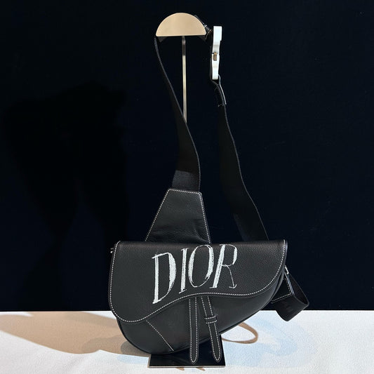 Dior - Saddle - Leather - Black - (small)