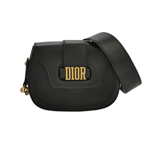 Dior - Saddle - Leather - Black - (small)