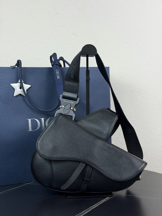 Dior - Saddle - Leather - Black - (small)