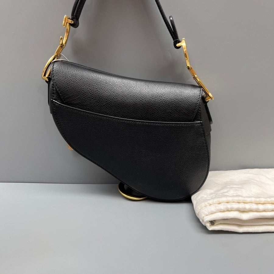 Dior - Saddle - Leather - Black - (small)