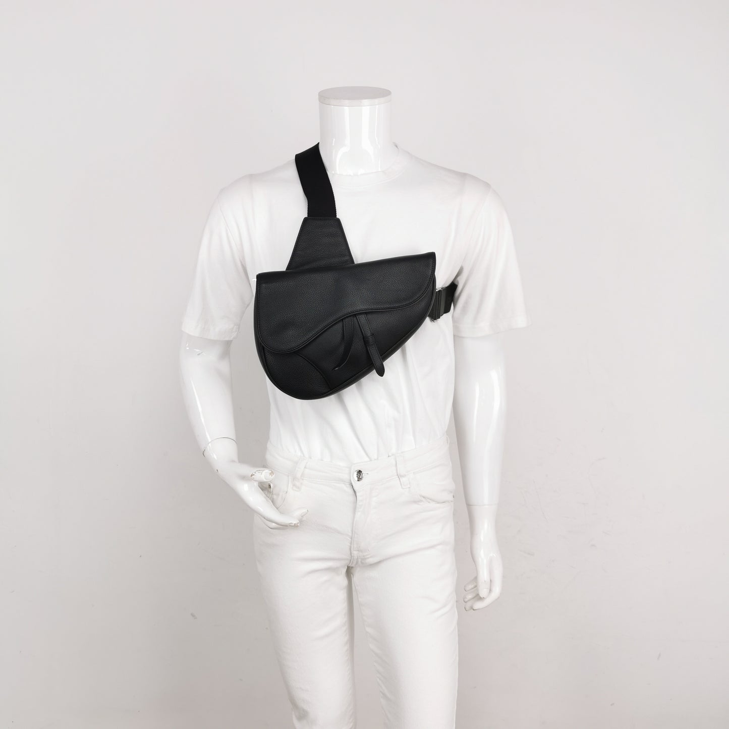 Dior - Saddle - Leather - Black - (small)