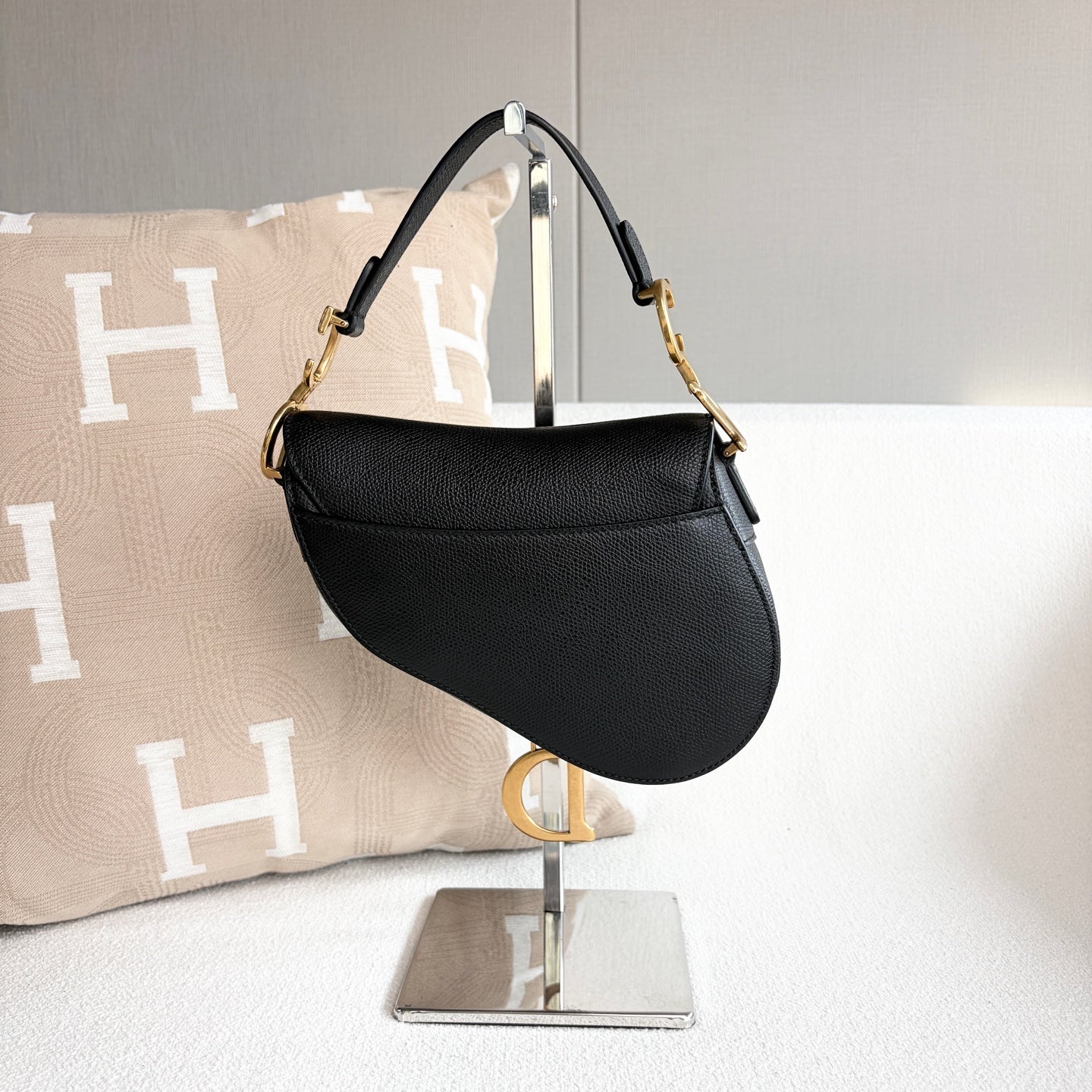 Dior - Saddle - Leather - Black - (small)