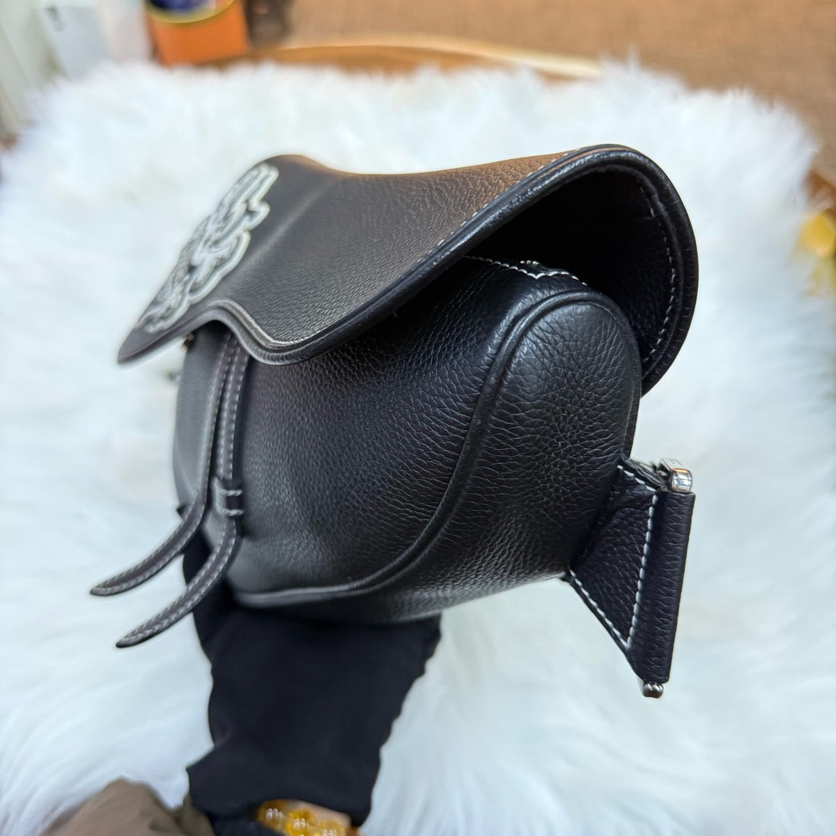 Dior - Saddle - Leather - Black - (small)