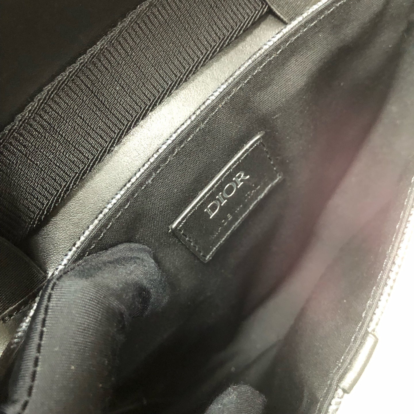 Dior - Saddle - Leather - Black - (small)