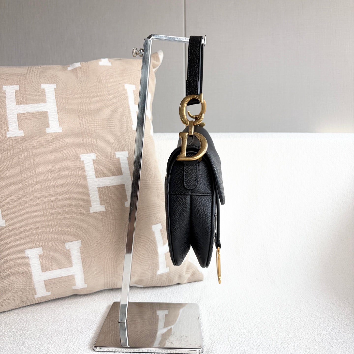 Dior - Saddle - Leather - Black - (small)