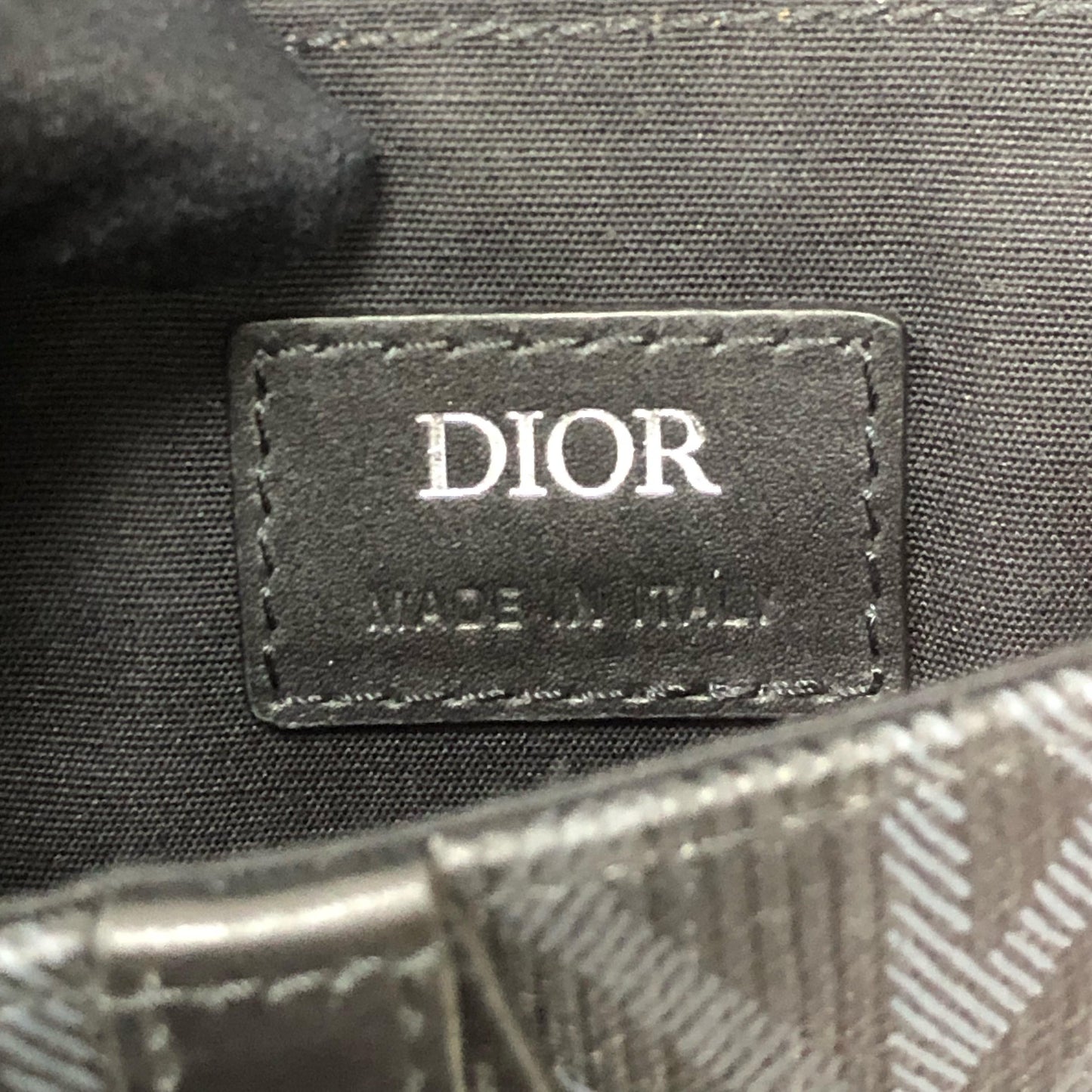 Dior - Saddle - Leather - Black - (small)
