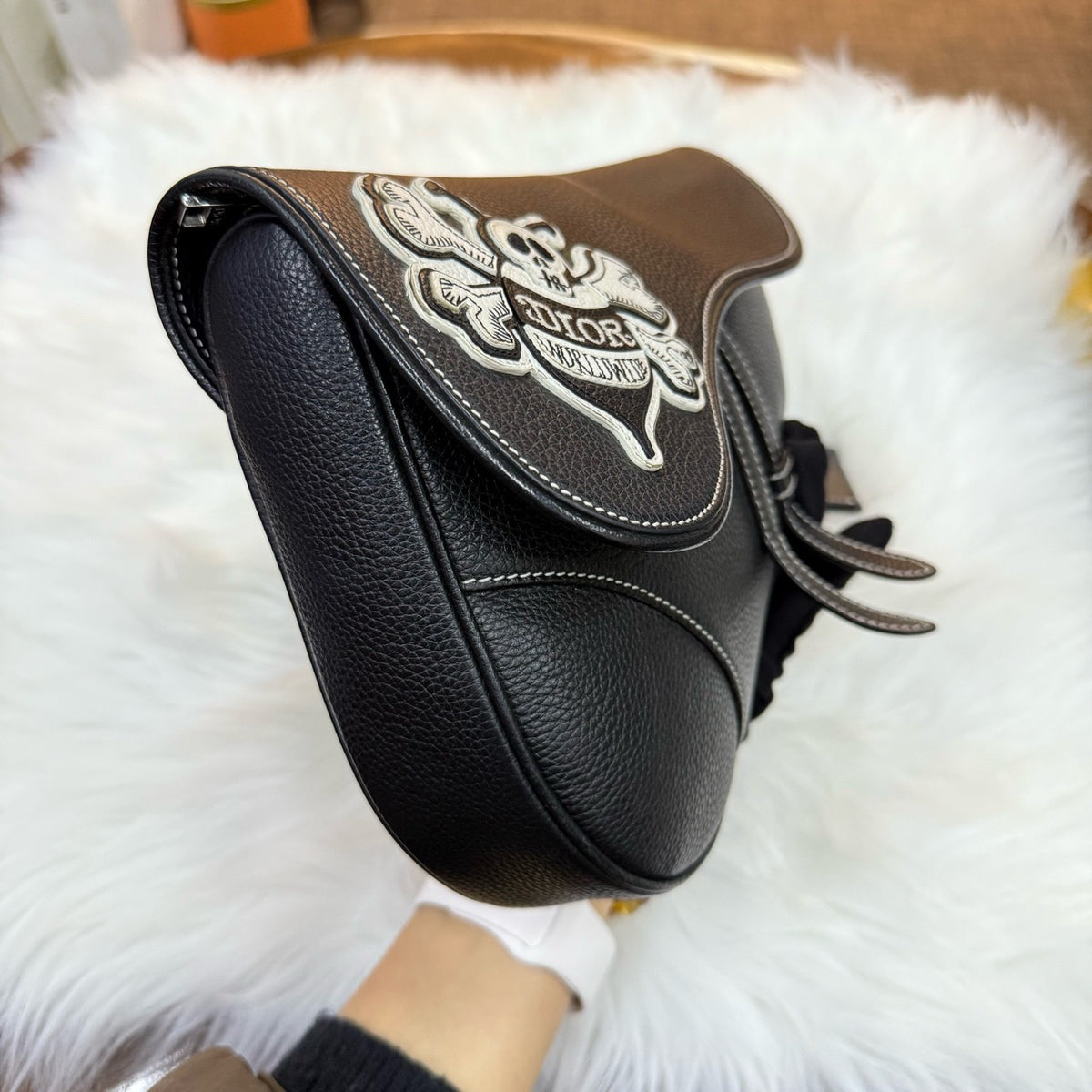 Dior - Saddle - Leather - Black - (small)