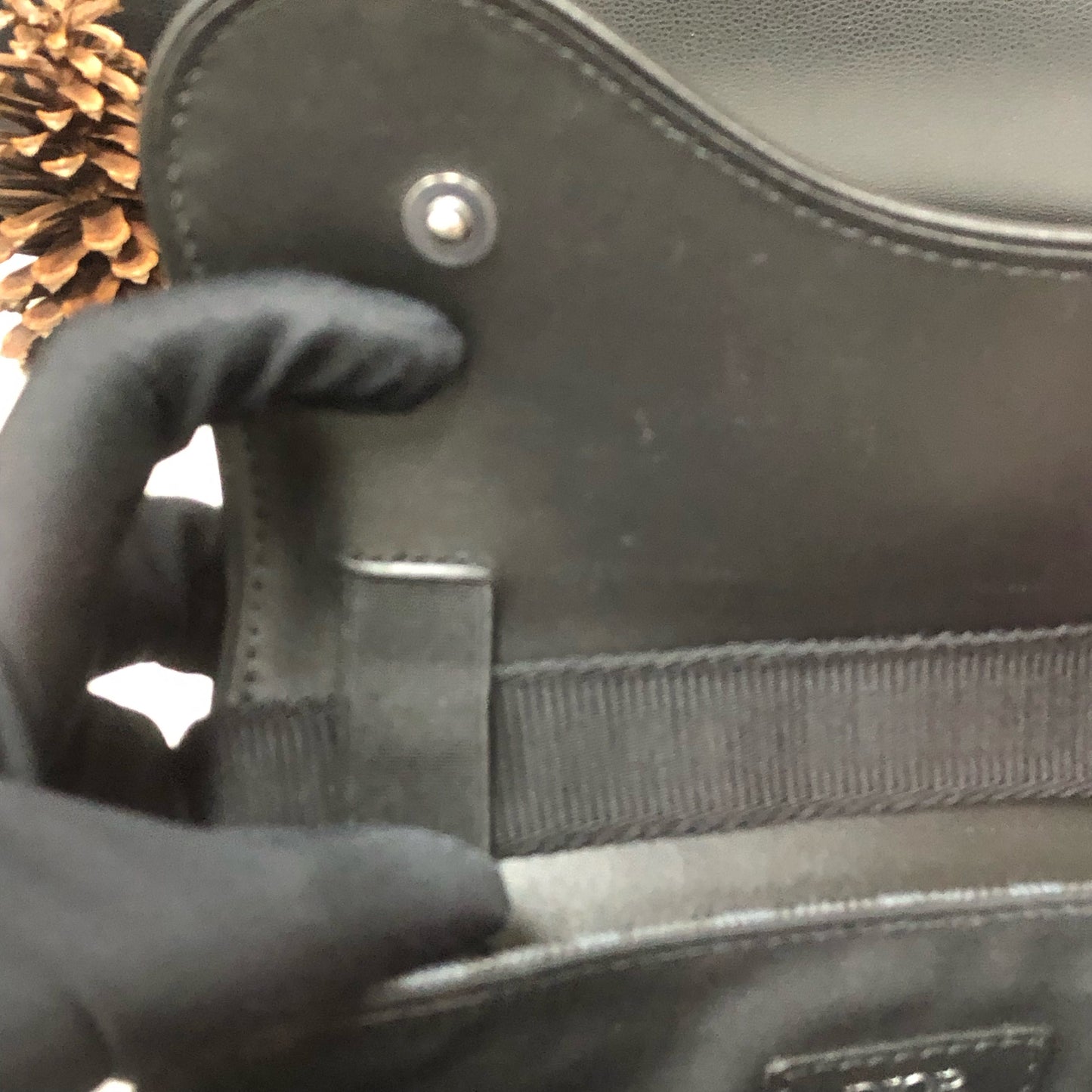Dior - Saddle - Leather - Black - (small)