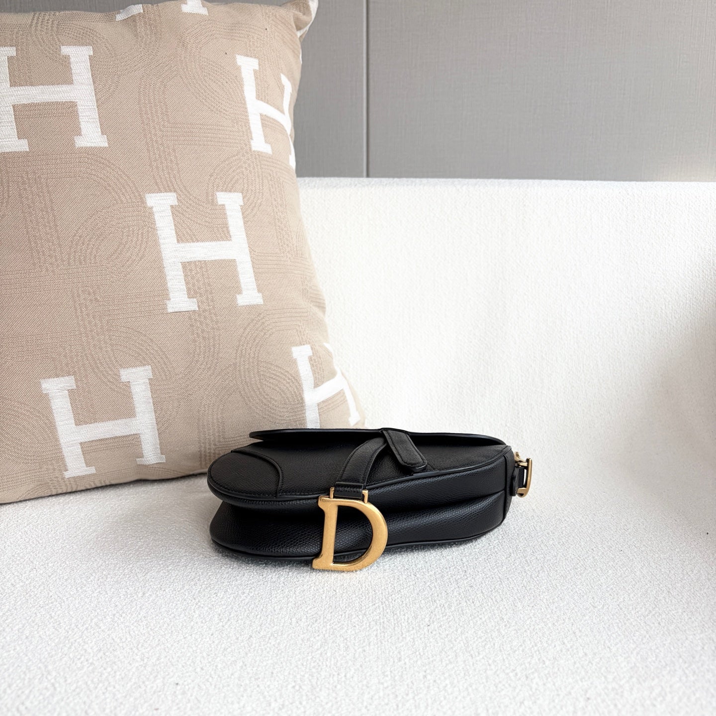Dior - Saddle - Leather - Black - (small)