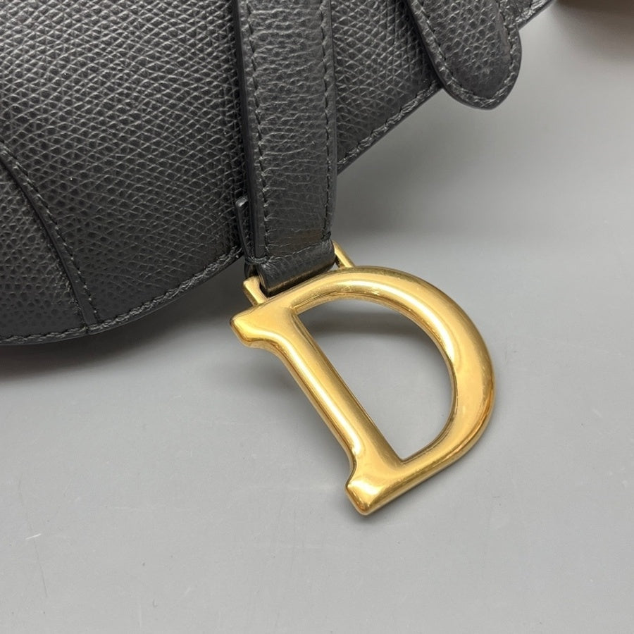 Dior - Saddle - Leather - Black - (small)