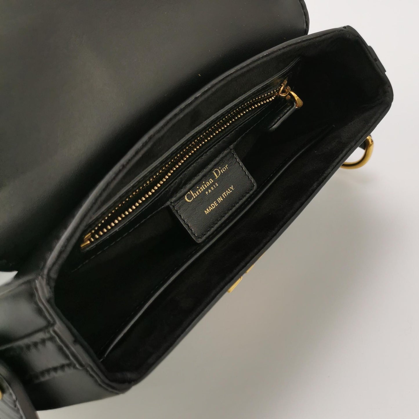 Dior - Saddle - Leather - Black - (small)