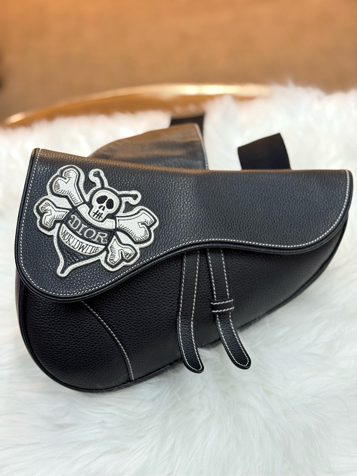 Dior - Saddle - Leather - Black - (small)
