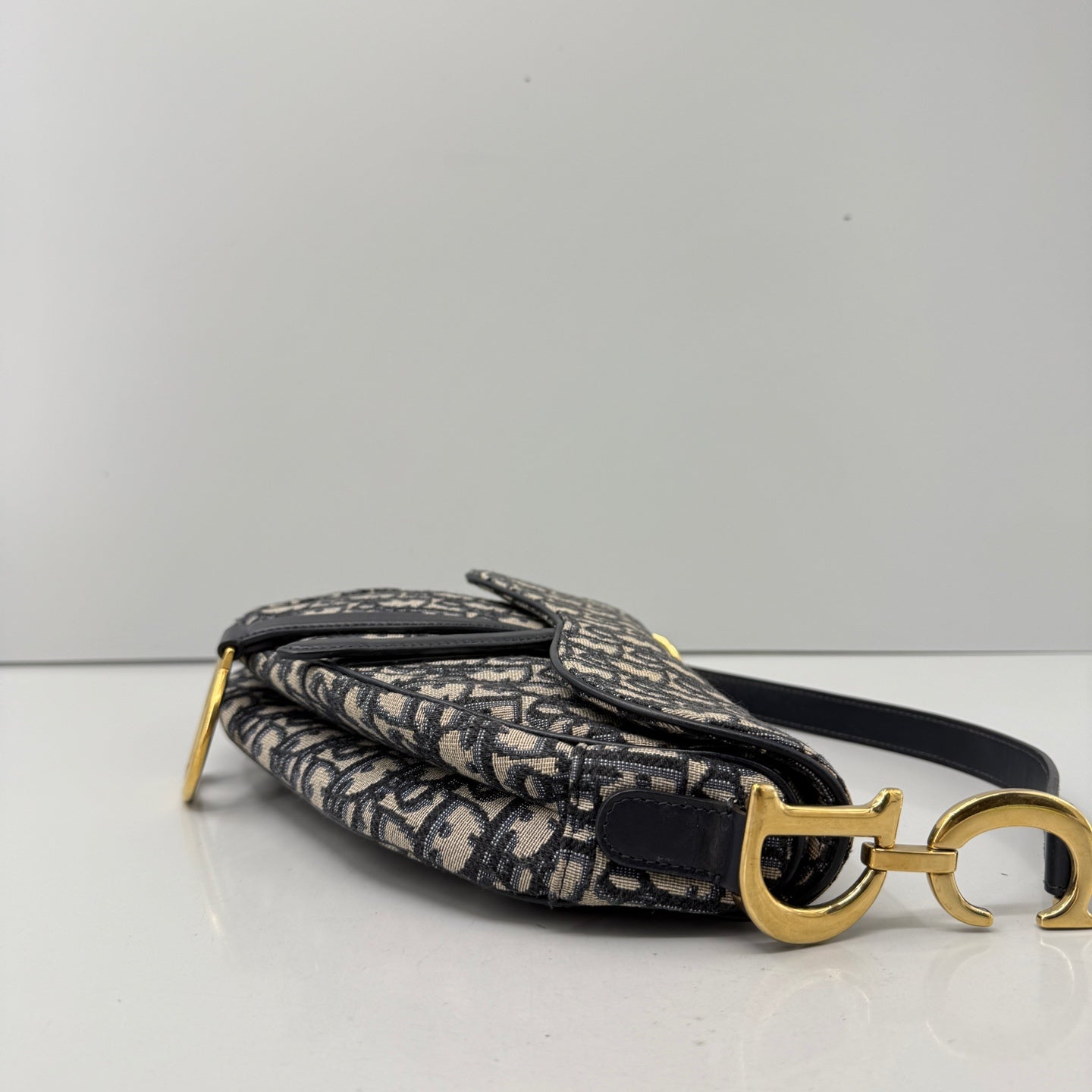 Dior - Saddle - Leather - Blue - (Medium)