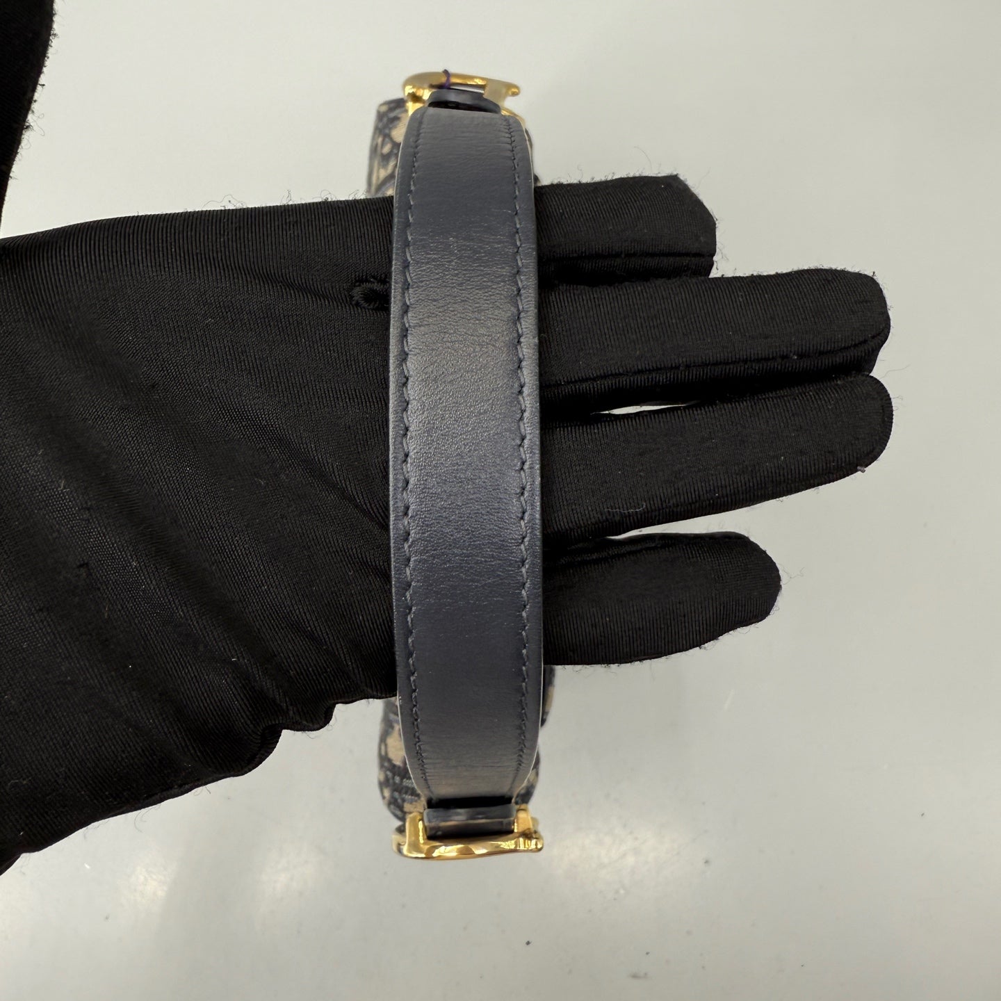 Dior - Saddle - Leather - Blue - (Medium)