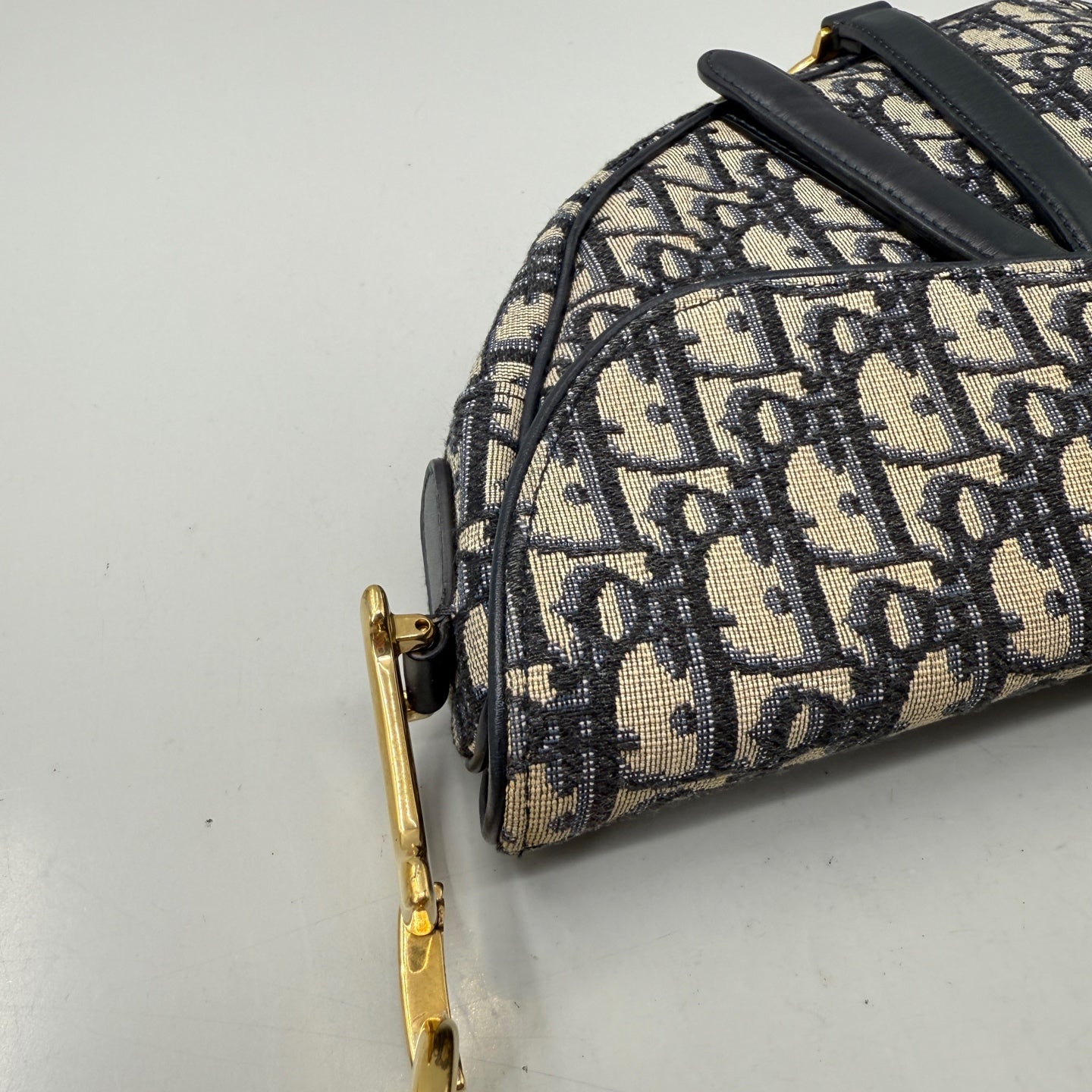 Dior - Saddle - Leather - Blue - (Medium)