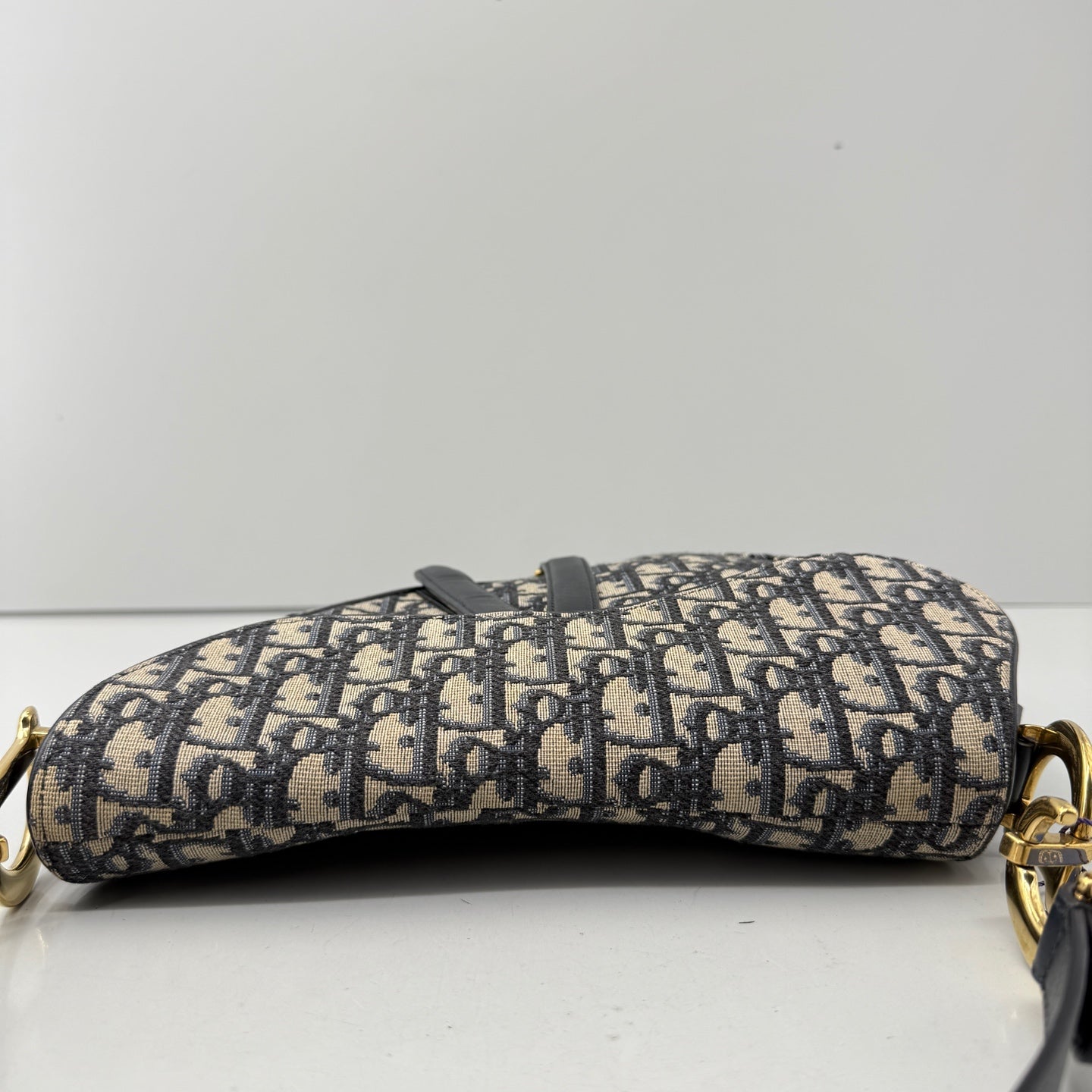 Dior - Saddle - Leather - Blue - (Medium)