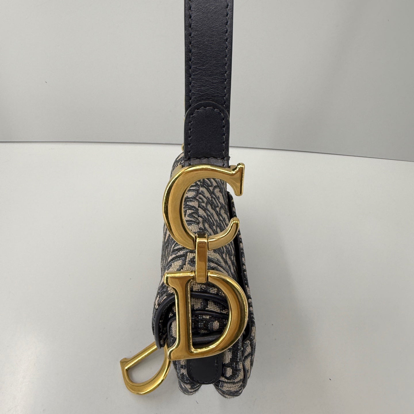 Dior - Saddle - Leather - Blue - (Medium)