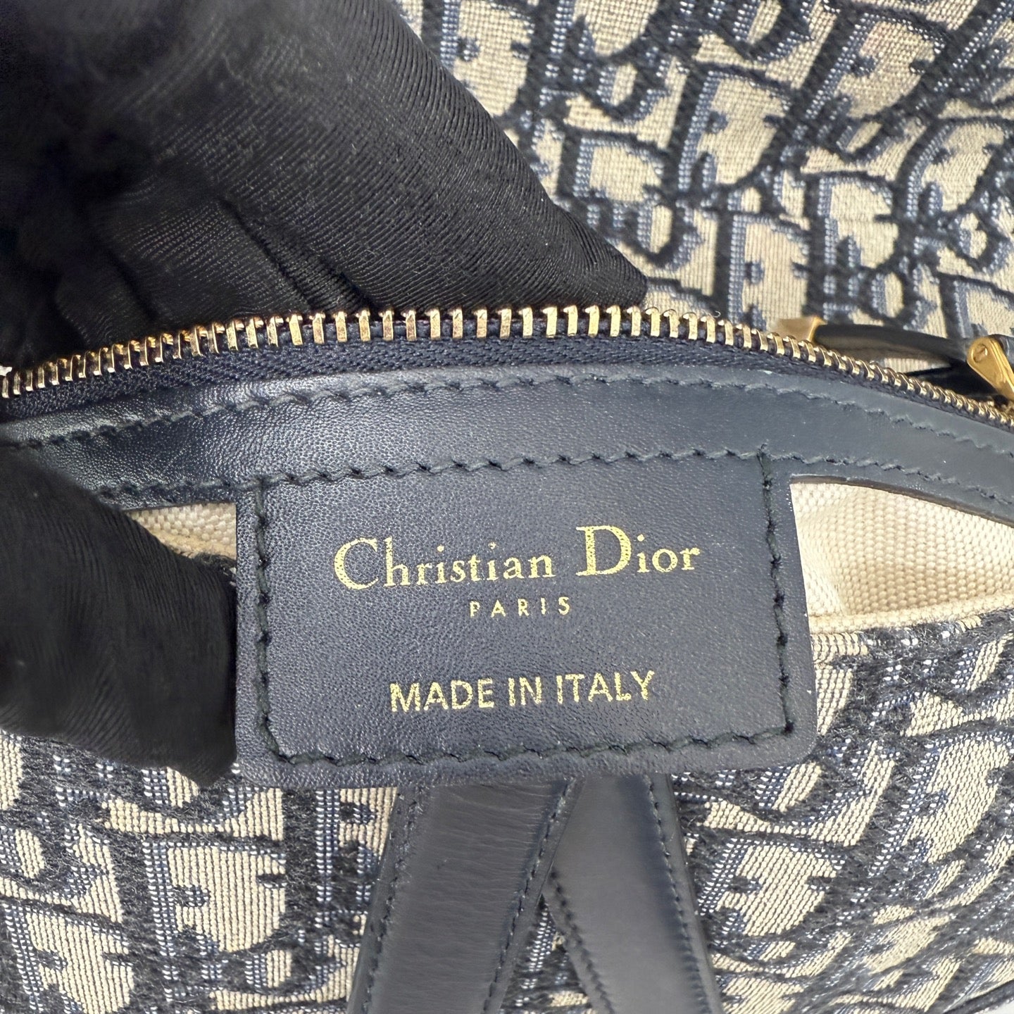 Dior - Saddle - Leather - Blue - (Medium)