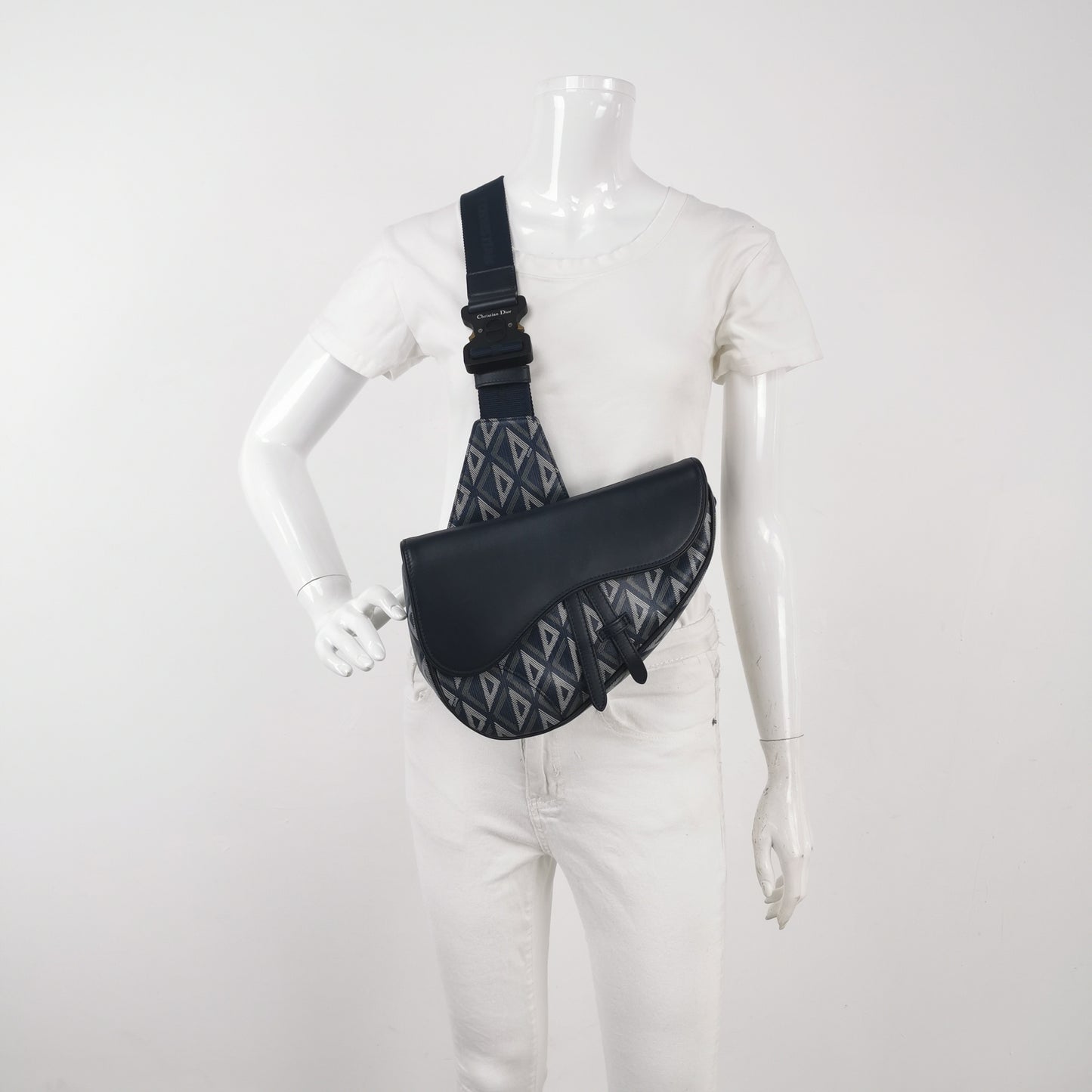 Dior - Saddle - Leather - Blue - (small)