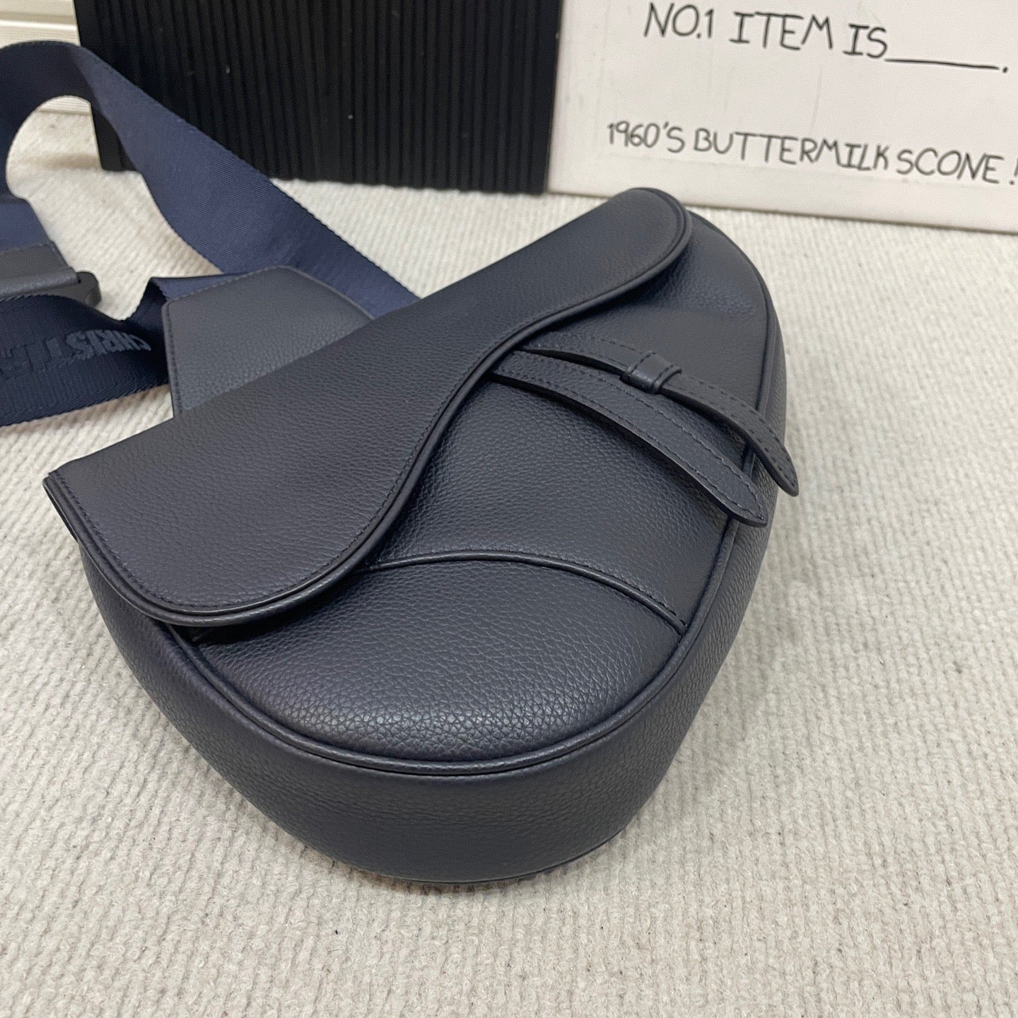 Dior - Saddle - Leather - Blue - (small)