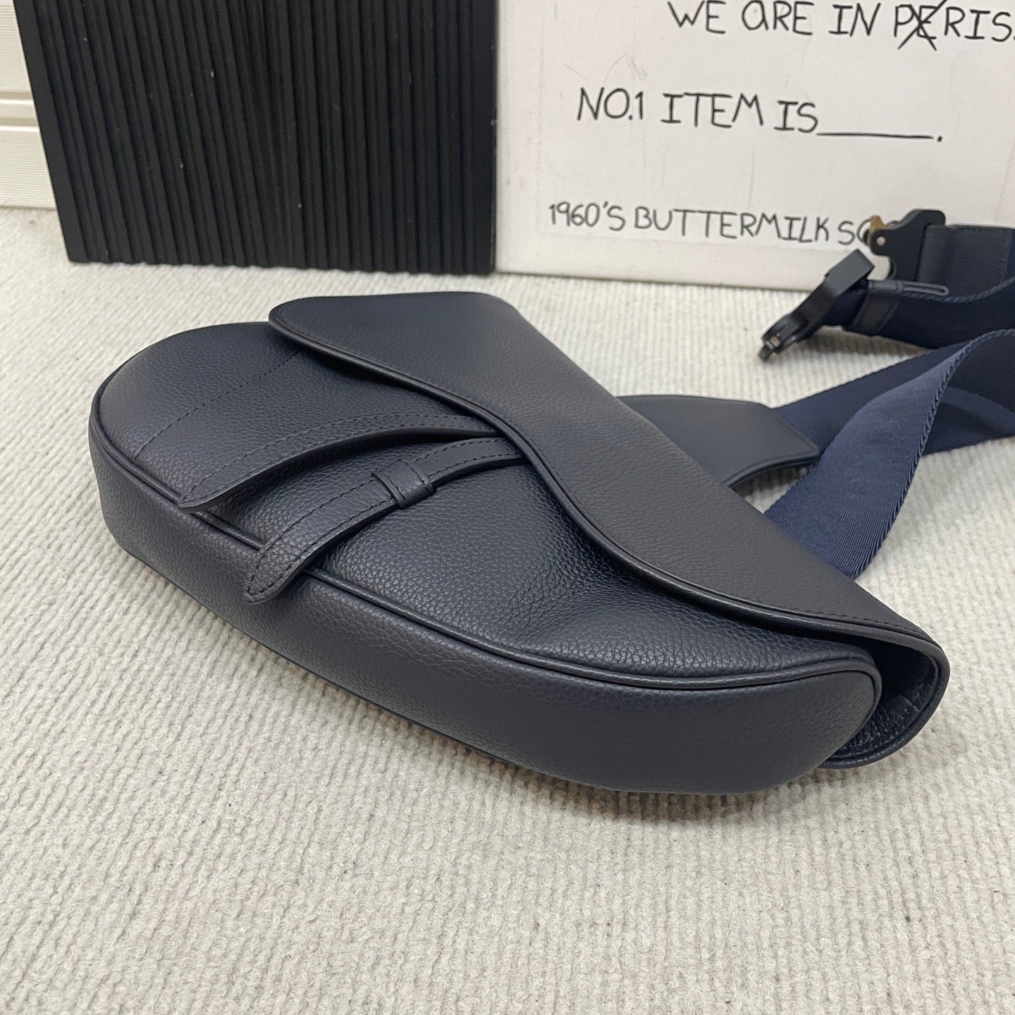 Dior - Saddle - Leather - Blue - (small)