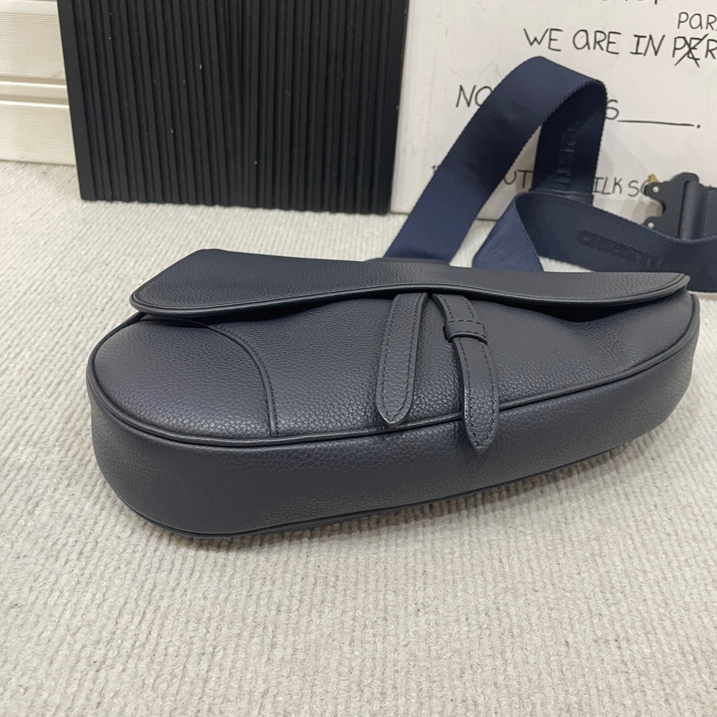 Dior - Saddle - Leather - Blue - (small)
