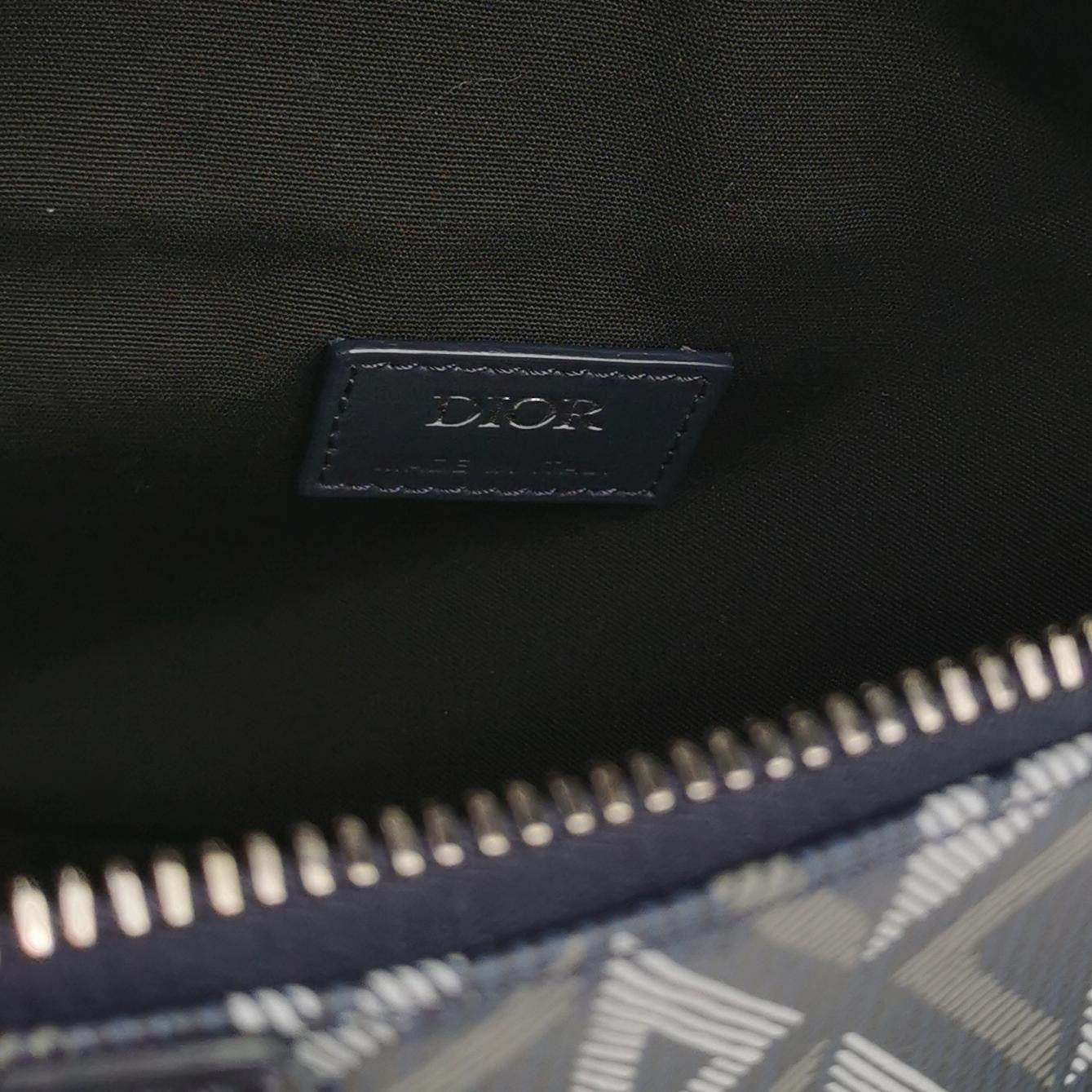 Dior - Saddle - Leather - Blue - (small)