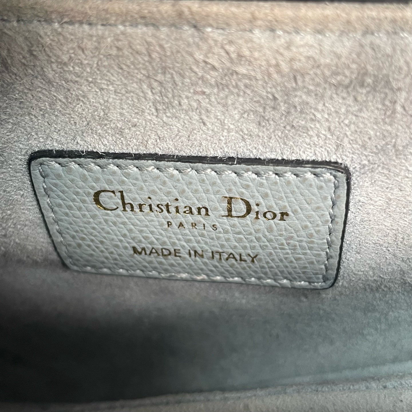 Dior - Saddle - Leather - Blue - (small)