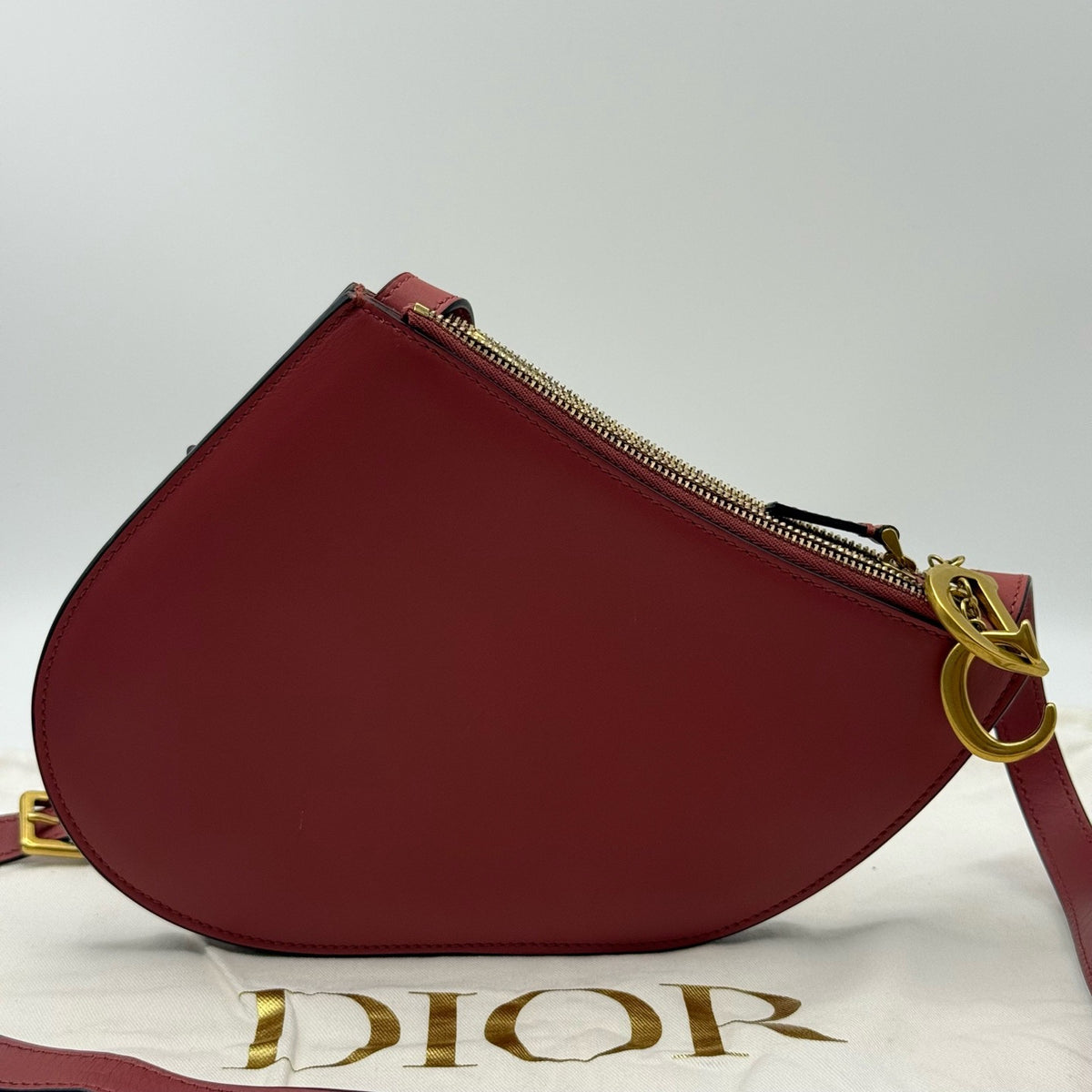 Dior - Saddle - Leather - Burgundy