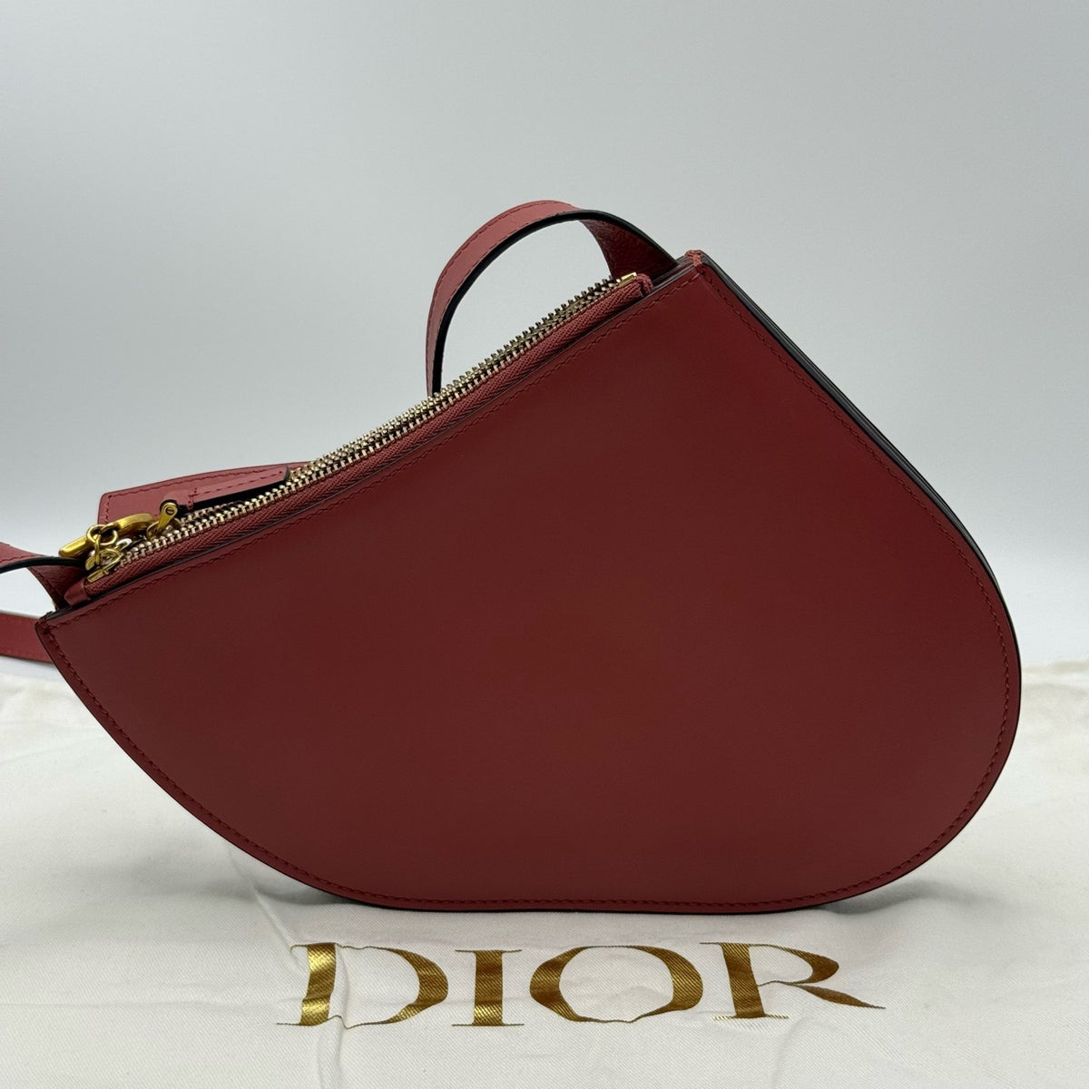 Dior - Saddle - Leather - Burgundy