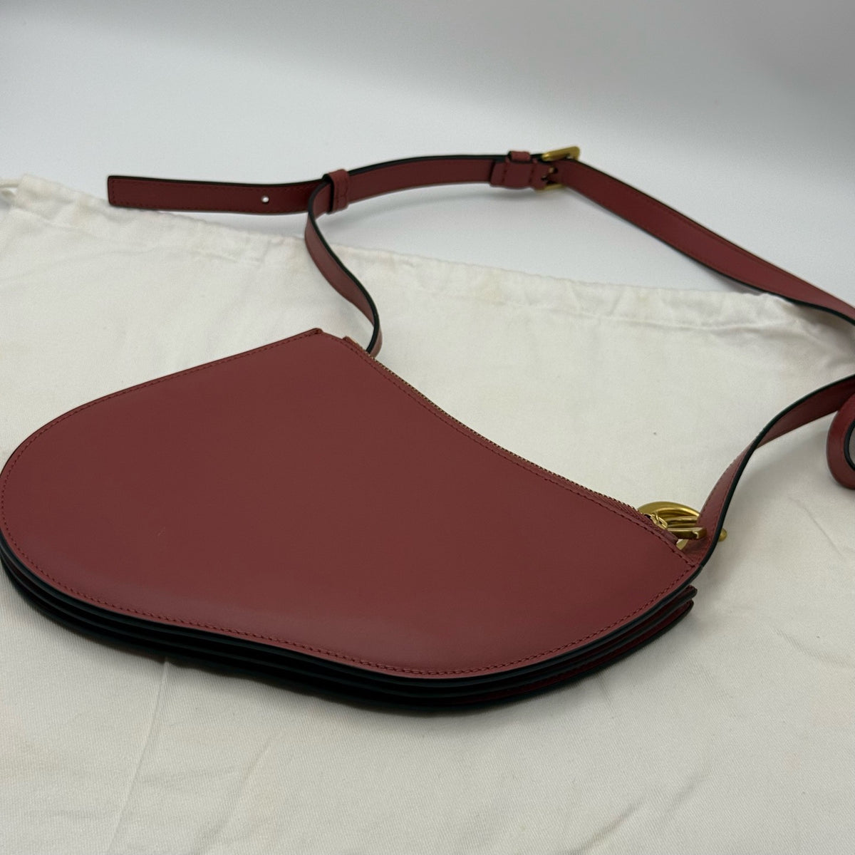 Dior - Saddle - Leather - Burgundy