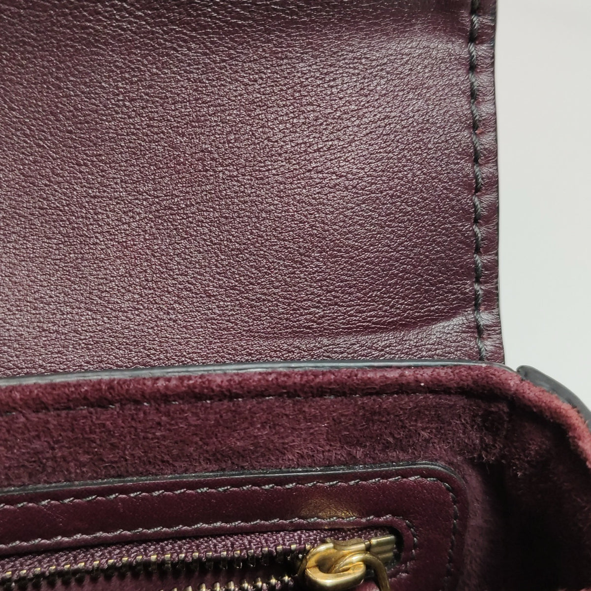 Dior - Saddle - Leather - Burgundy