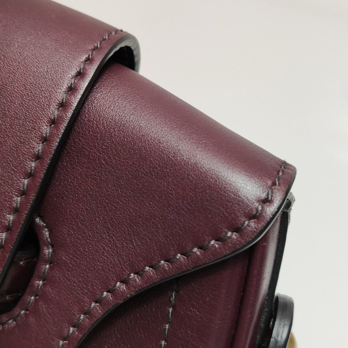 Dior - Saddle - Leather - Burgundy