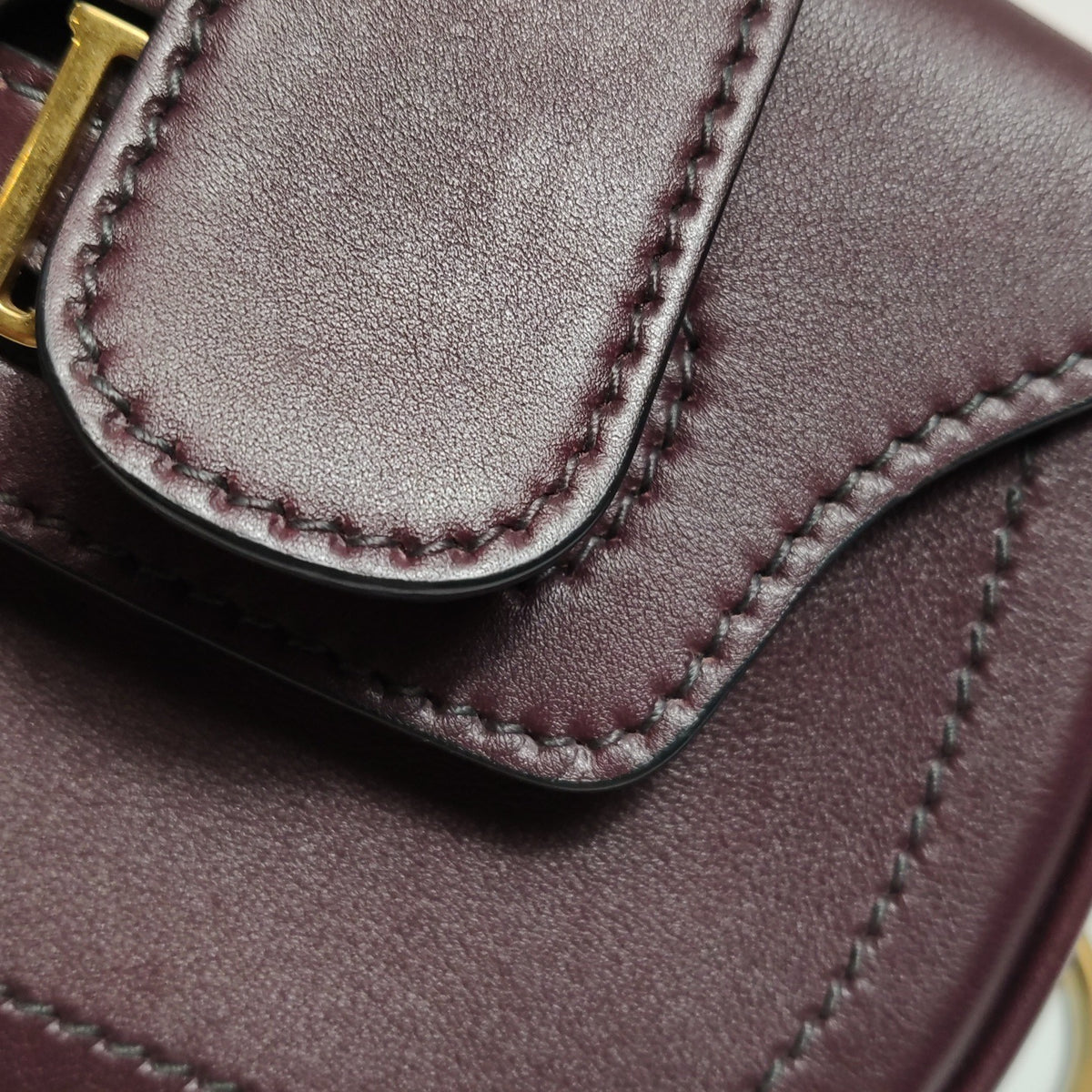 Dior - Saddle - Leather - Burgundy
