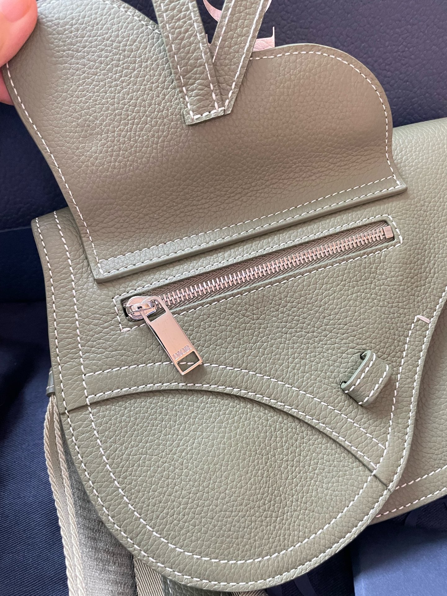 Dior - Saddle - Leather - Green - (mini)
