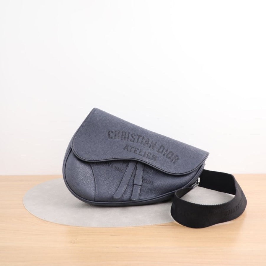 Dior - Saddle - Leather - Grey