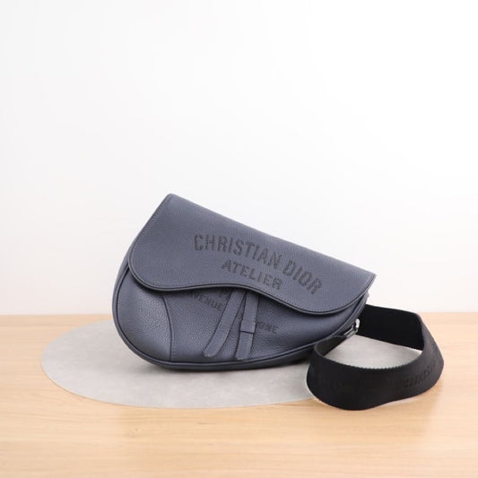 Dior - Saddle - Leather - Grey