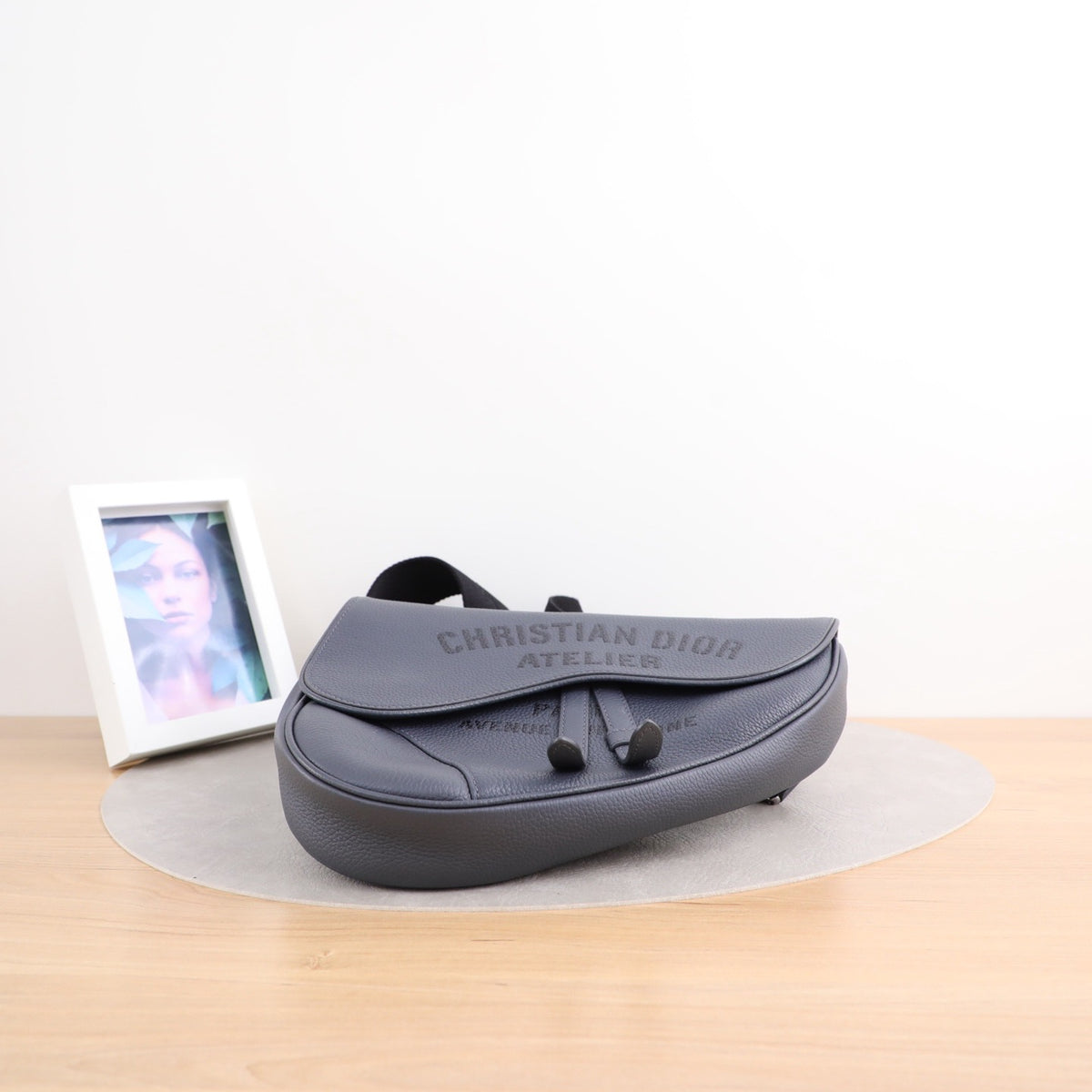 Dior - Saddle - Leather - Grey