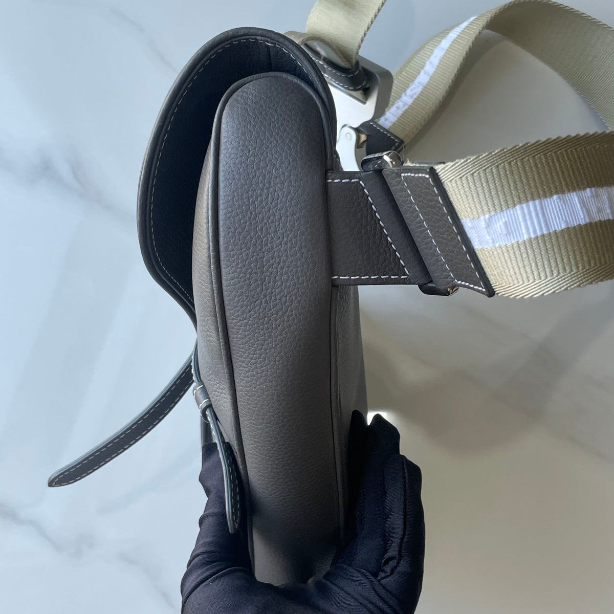 Dior - Saddle - Leather - Grey