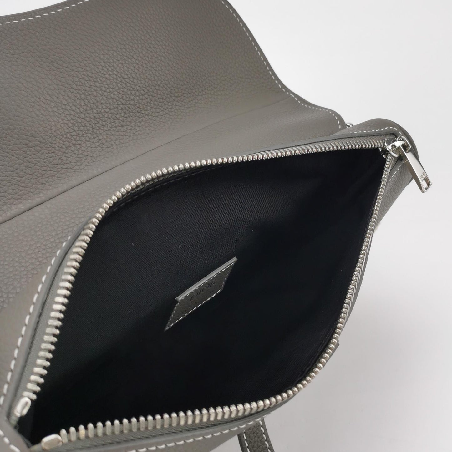 Dior - Saddle - Leather - Grey - (medium)