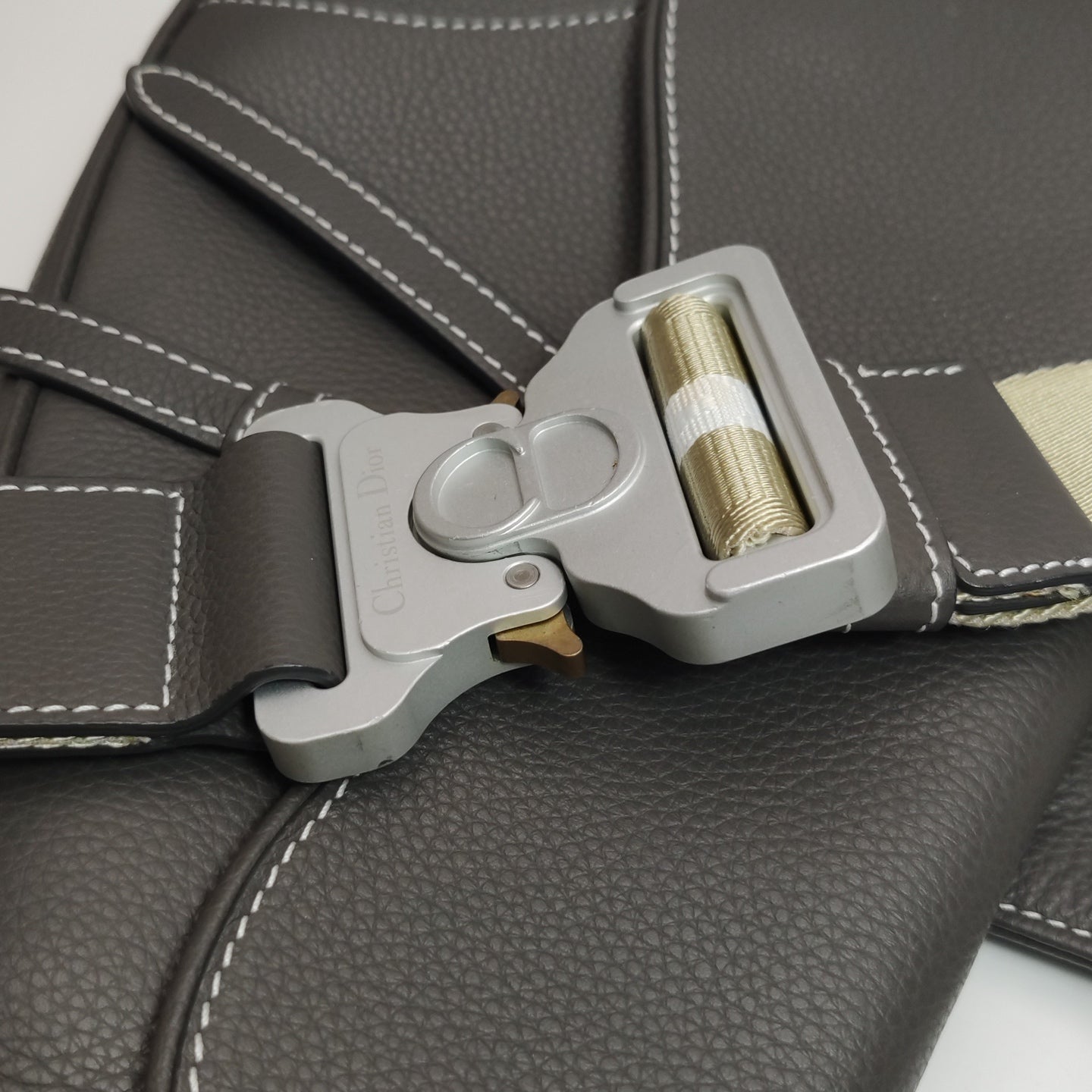 Dior - Saddle - Leather - Grey - (medium)