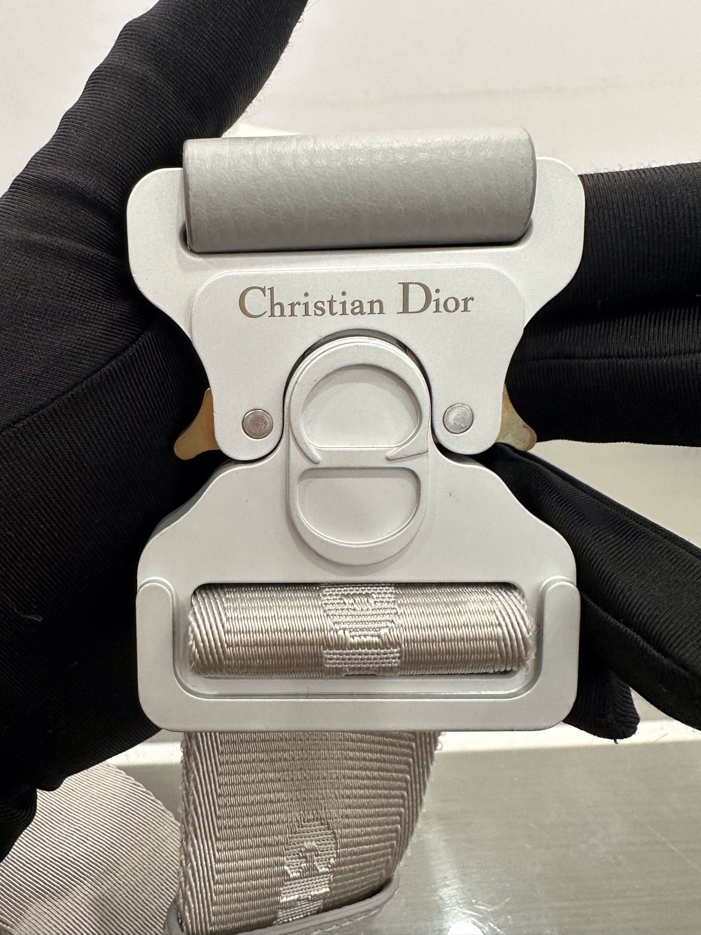 Dior - Saddle - Leather - Grey - (small)