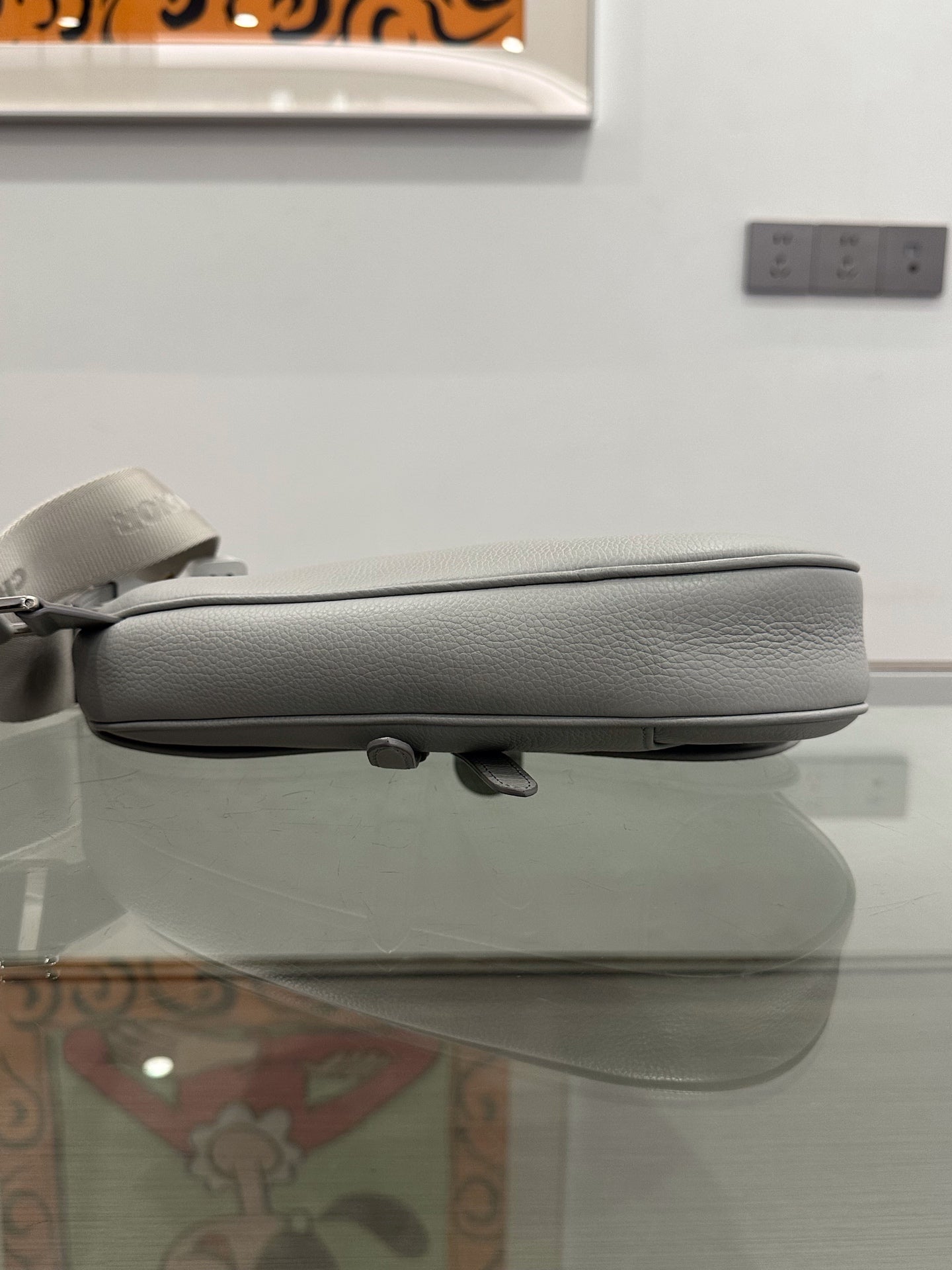 Dior - Saddle - Leather - Grey - (small)