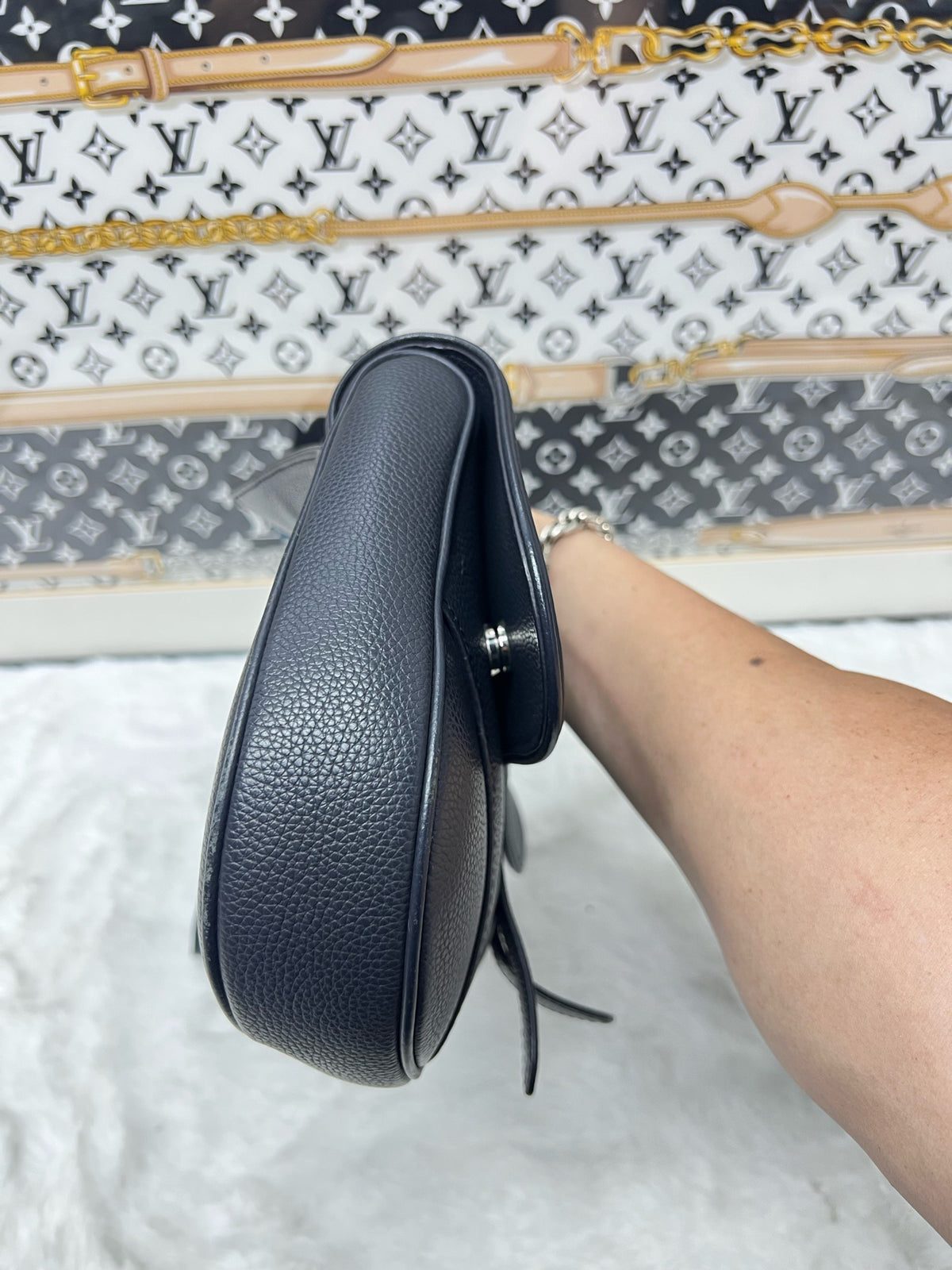 Dior - Saddle - Leather - Navy