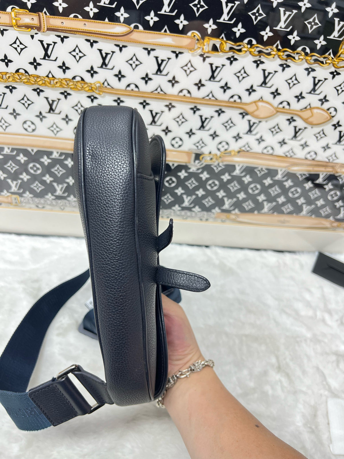 Dior - Saddle - Leather - Navy
